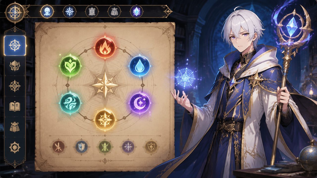 魔法师露娜 探索场景 展示图 2