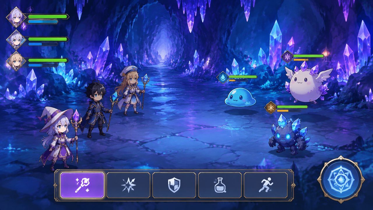 魔法师露娜 视觉小说元素 玩法截图 6