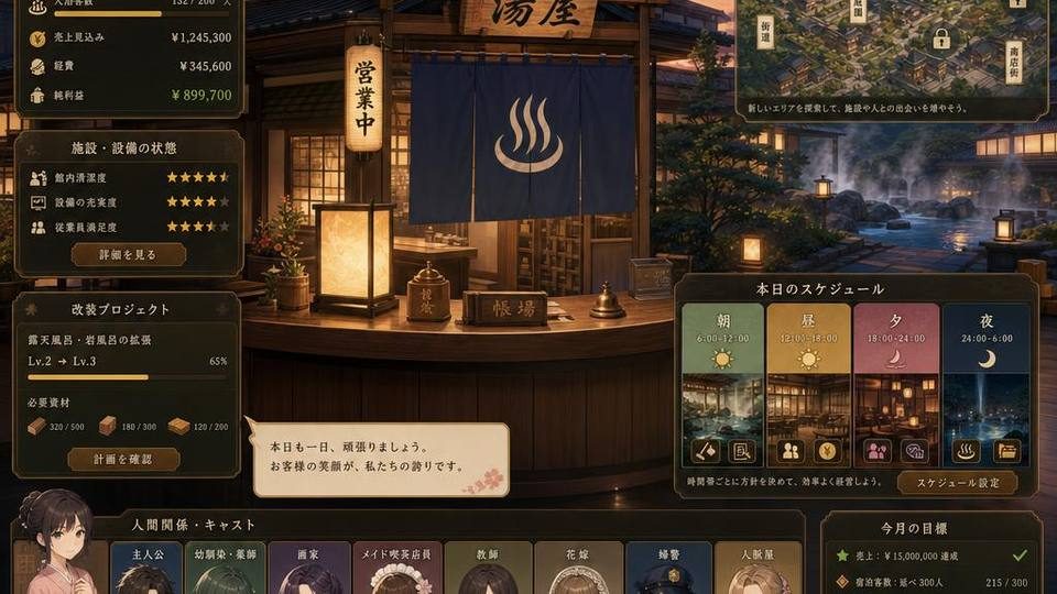 背德浴场 实机画面 画面 8