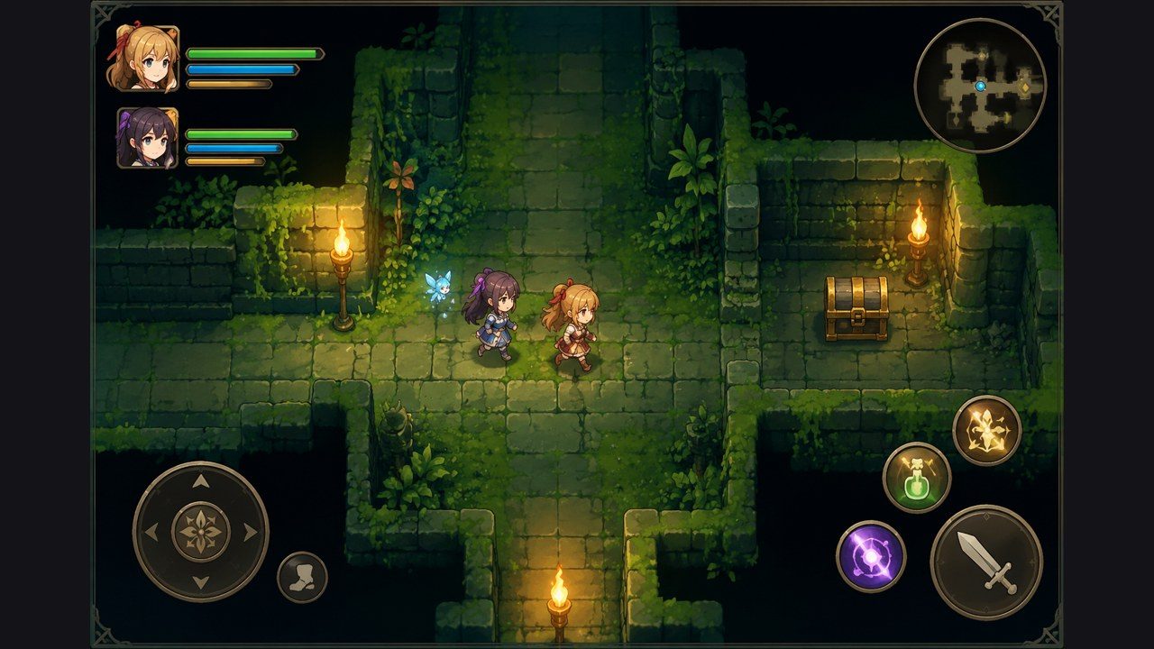 回忆 迷宫RPG 玩法截图 7