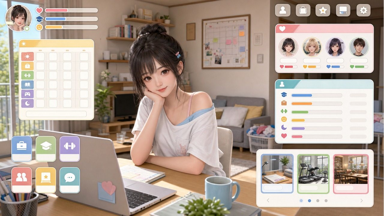 能干的后辈小葵酱 玩法展示 资料图 5